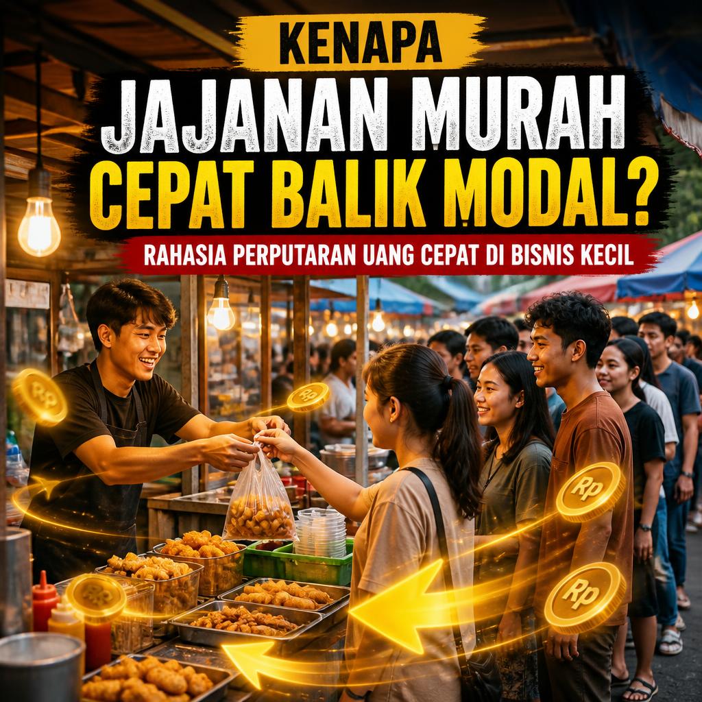 Kenapa Jajanan Murah Justru Paling Cepat Balik Modal? Ini Rahasianya!